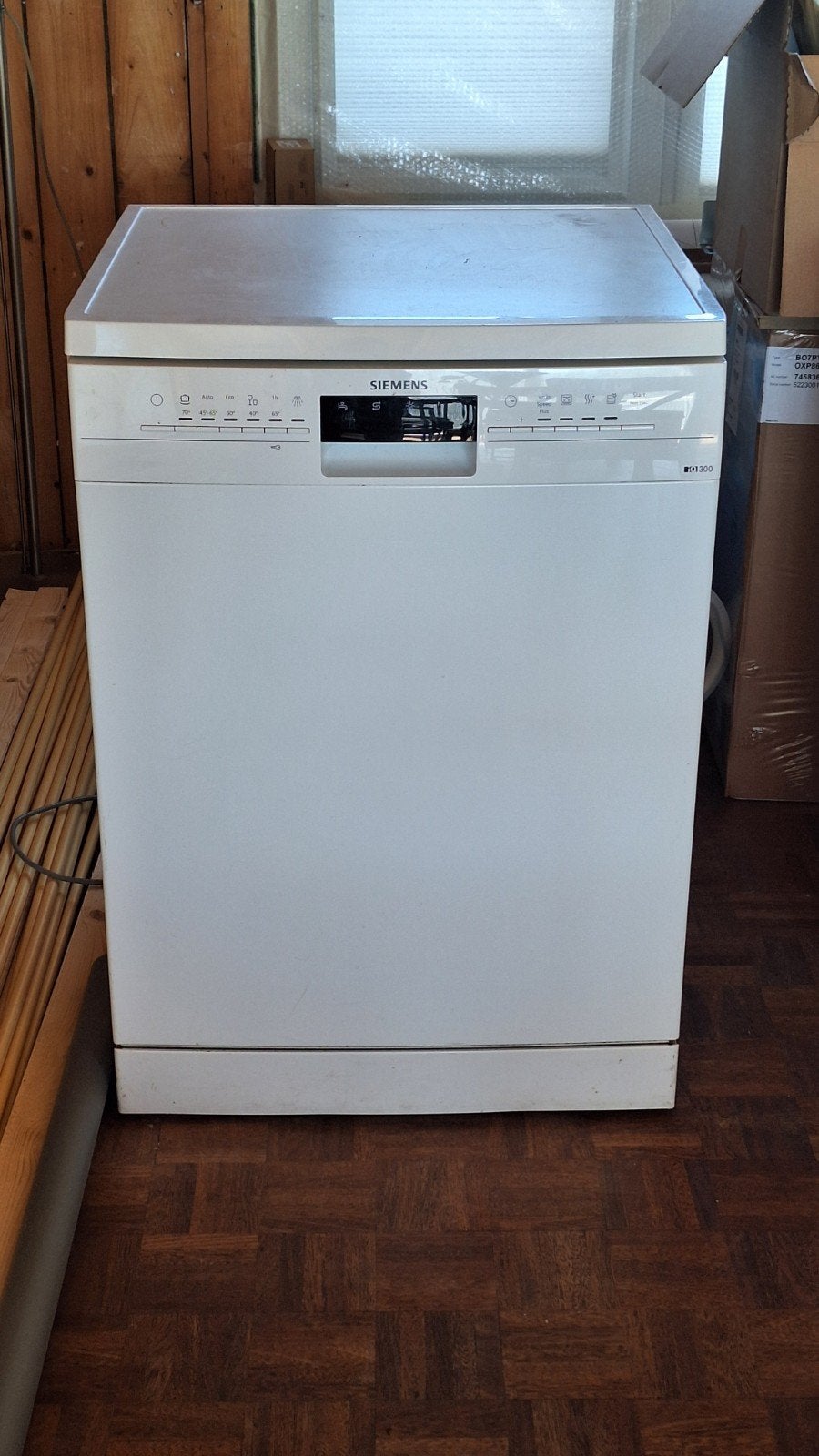 Siemens SN236W01KE Vrijstaande Vaatwasser, Ophalen, Gebruikt, Eco programma, 85 tot 90 cm