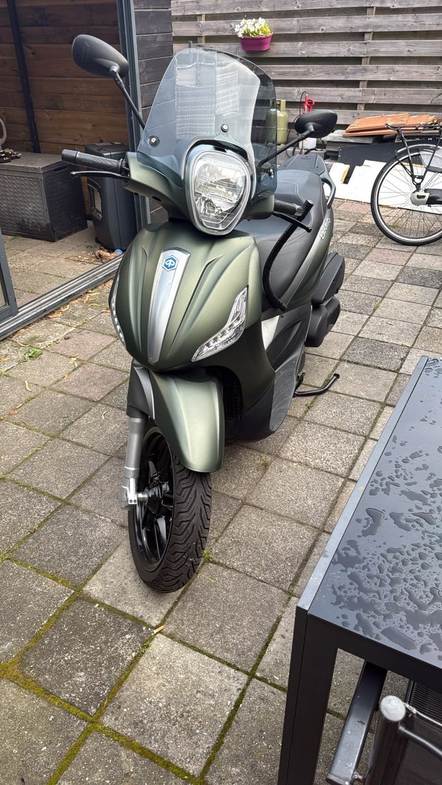 Piaggio Beverly 350 2019, Ophalen