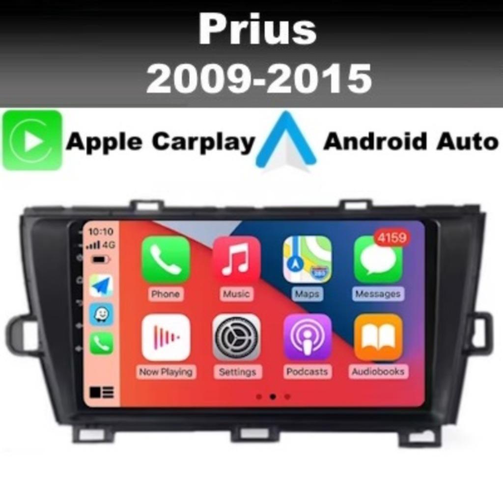 Toyota Prius 2009-2015 navigatie android 15 apple carplay, Auto diversen, Autoradio's, Ophalen of Verzenden, Nieuw