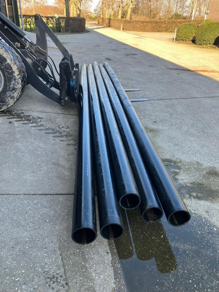 160mm buis voor knieboom melkvee, incl. beugels, Dieren en Toebehoren, Stalling