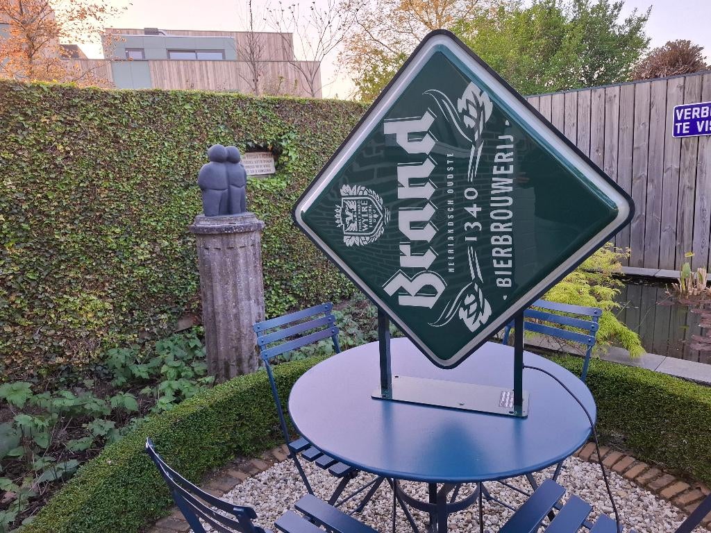 lichtbak Brand bier, Ophalen of Verzenden, Zo goed als nieuw, Lichtbak of (neon) lamp