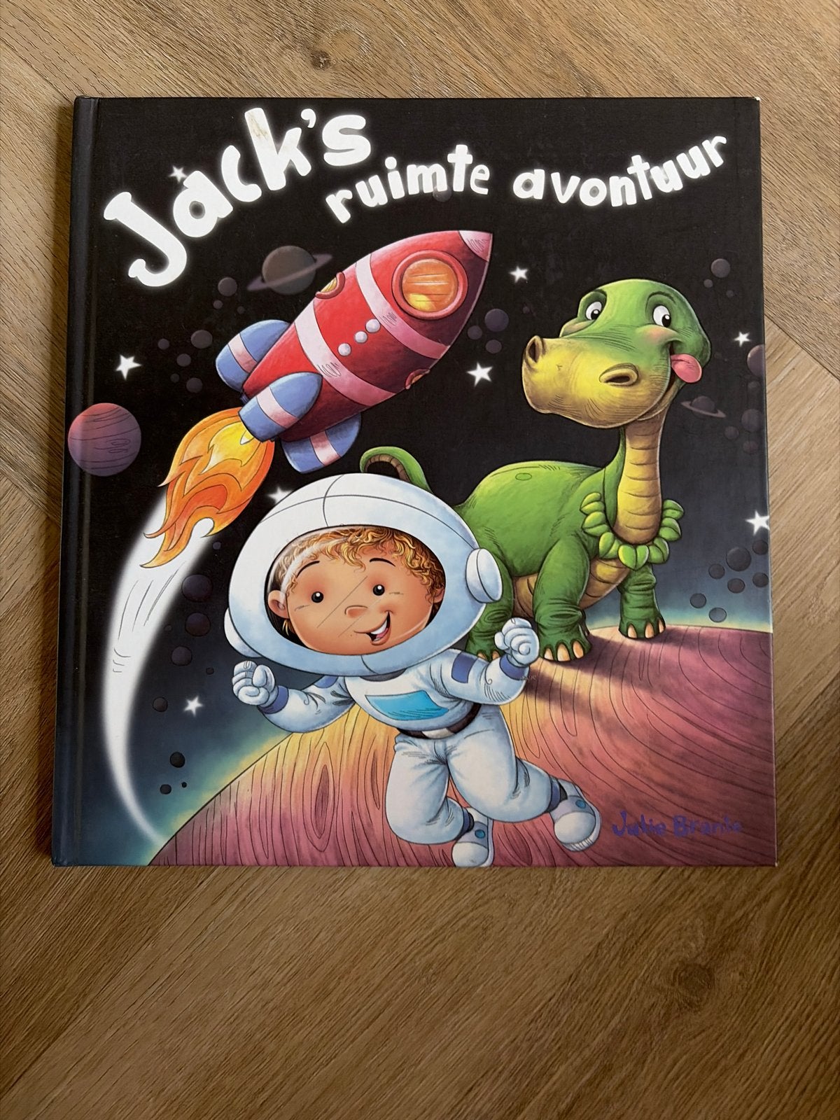 Jack's Ruimte Avontuur - Zo goed als nieuw kinderboek, Boeken, Ophalen of Verzenden, Zo goed als nieuw, Fictie algemeen