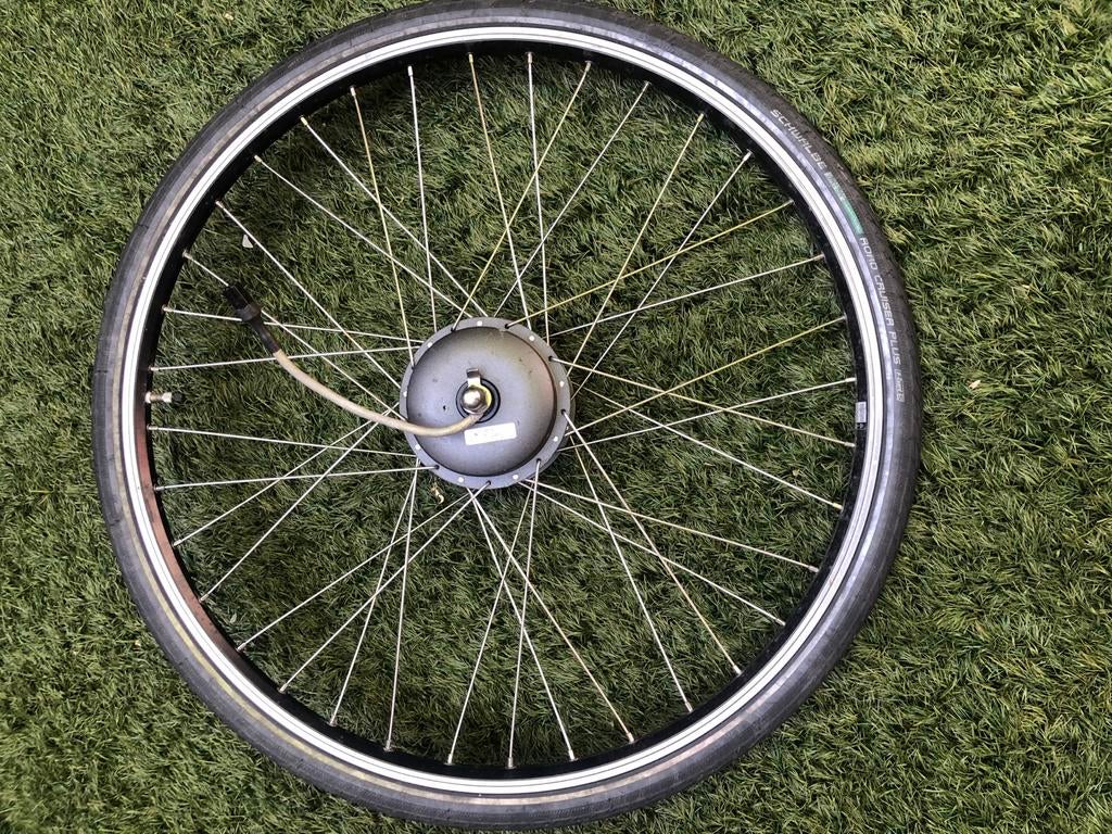 Gazelle Elektrisch fietswiel met motor en band XT, Gebruikt, Aluminium, Ophalen, Elektrische fiets