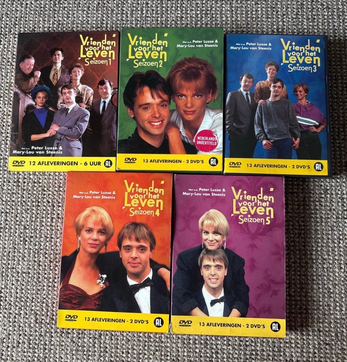 Vrienden voor het Leven - Seizoen 1 t/m 5 (Complete Serie), Cd's en Dvd's, Seizoen 2, Zo goed als nieuw, Komedie, Ophalen of Verzenden