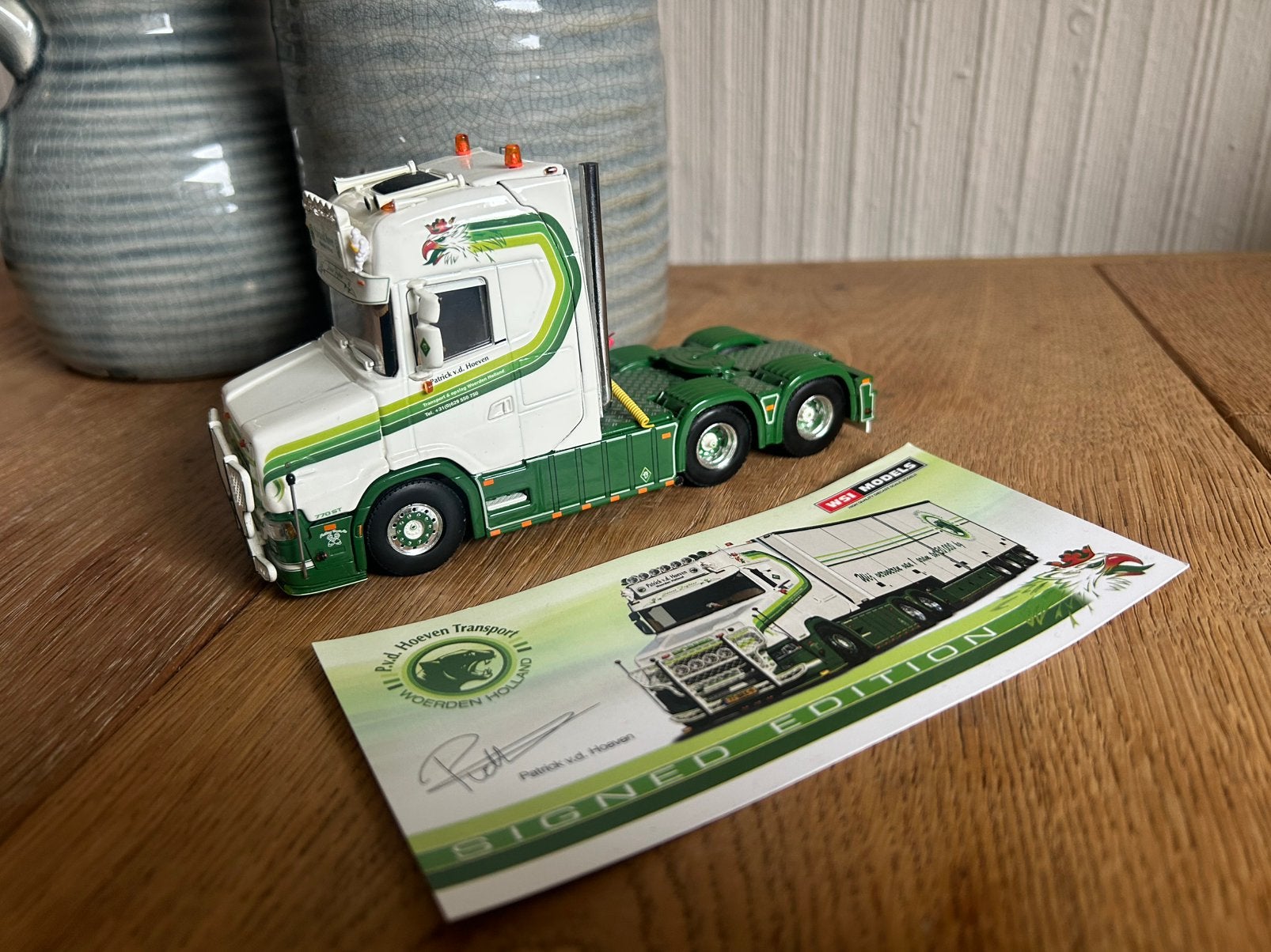Wsi Scania Torpedo Patrick vd Hoeven, Verzenden, Zo goed als nieuw, Hijskraan, Tractor of Landbouw, Wsi