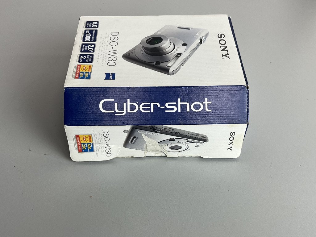 Sony DSC-W30 Camera, Ophalen, Info@Sony.com, GPS, Compactcamera