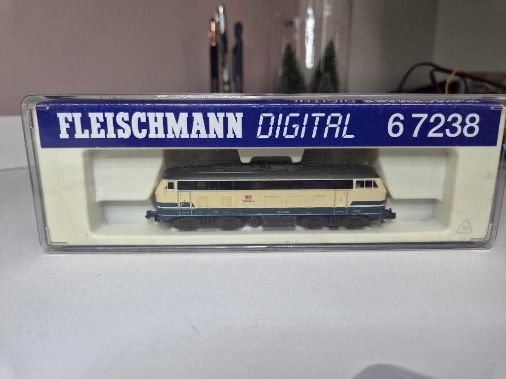 Fleischmann 6 7238 Br218 DCC, Fleischmann, Ophalen of Verzenden, Zo goed als nieuw, Gelijkstroom