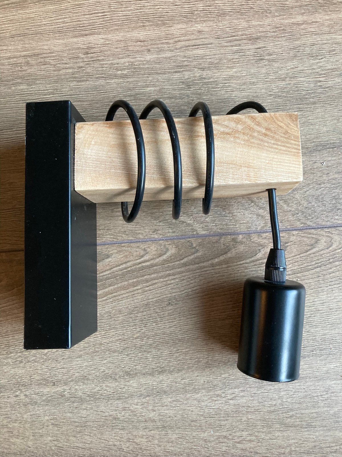 Wandlamp industrieel, Huis en Inrichting, Lampen | Wandlampen, Ophalen, Zo goed als nieuw