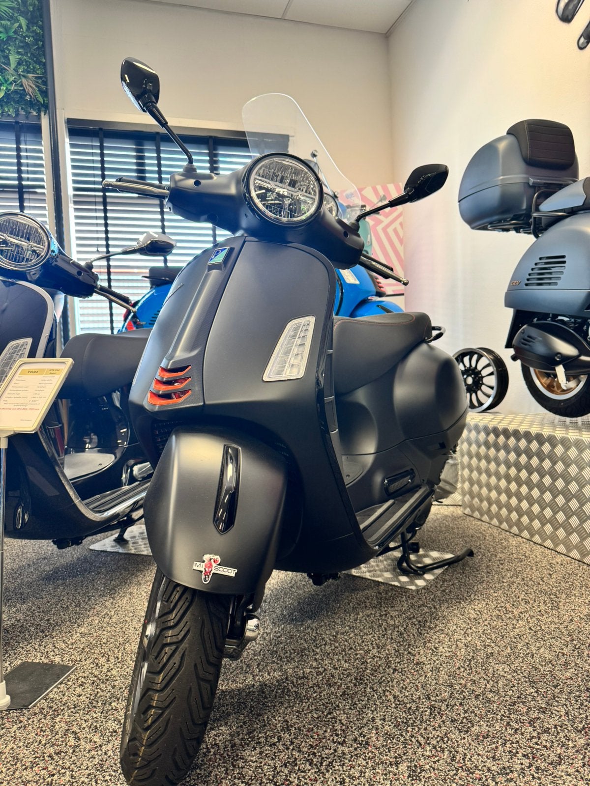 Vespa GTS 310 Super Sport Mat zwart nieuw 1200 korting, Ophalen, Overige modellen, Piaggio, Piaggio