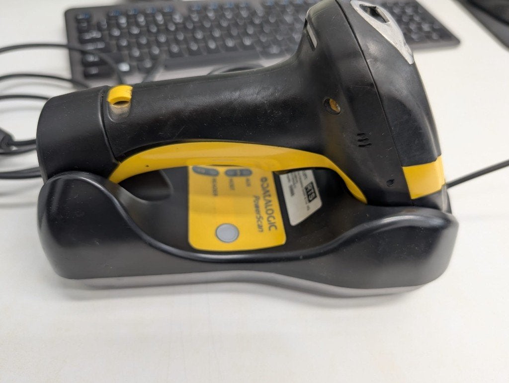 Datalogic PowerScan M8300 met BC-8030 Charger Set, Ophalen of Verzenden, Zo goed als nieuw, Overige, Datalogic