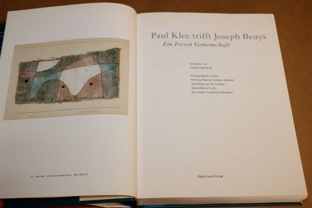Paul Klee & Joseph Beuys — Tentoonstellingscatalogus 2000 DE, Boeken, Ophalen of Verzenden, Gelezen