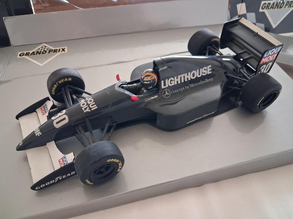 Formule1 SAUBER MERCEDES F1 C12 FRENTZEN 1993 1:18 met OVP, Ophalen of Verzenden, Gebruikt, Auto, MiniChamps