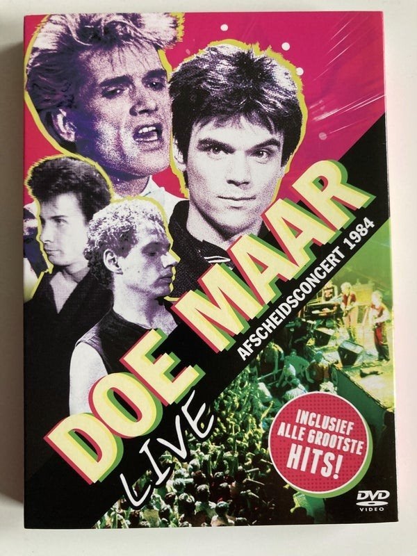 DOE MAAR AFSCHEIDSCONCERT 1984 (DVD), Alle leeftijden, Verzenden, Zo goed als nieuw