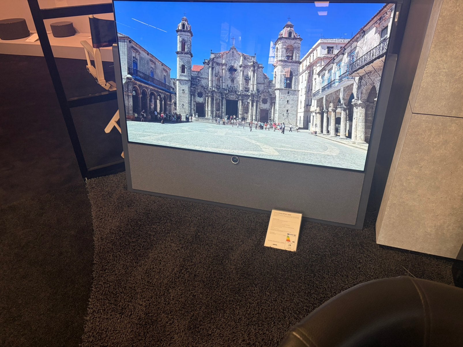 Loewe Iconic 55 inch OLED, winkeldemo, 120 Hz, Zo goed als nieuw, 100 cm of meer, Ophalen