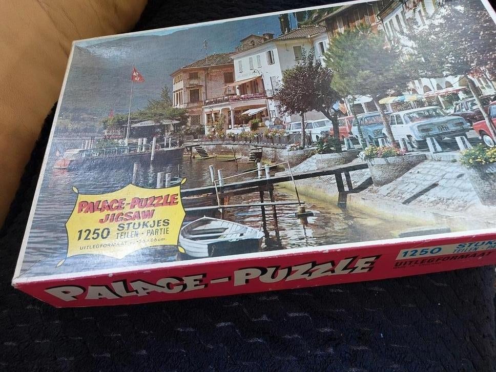 Palace-Puzzle Jigsaw Kadett caravan Alfa gulietta, Ophalen of Verzenden, 500 t/m 1500 stukjes, Gebruikt, Legpuzzel