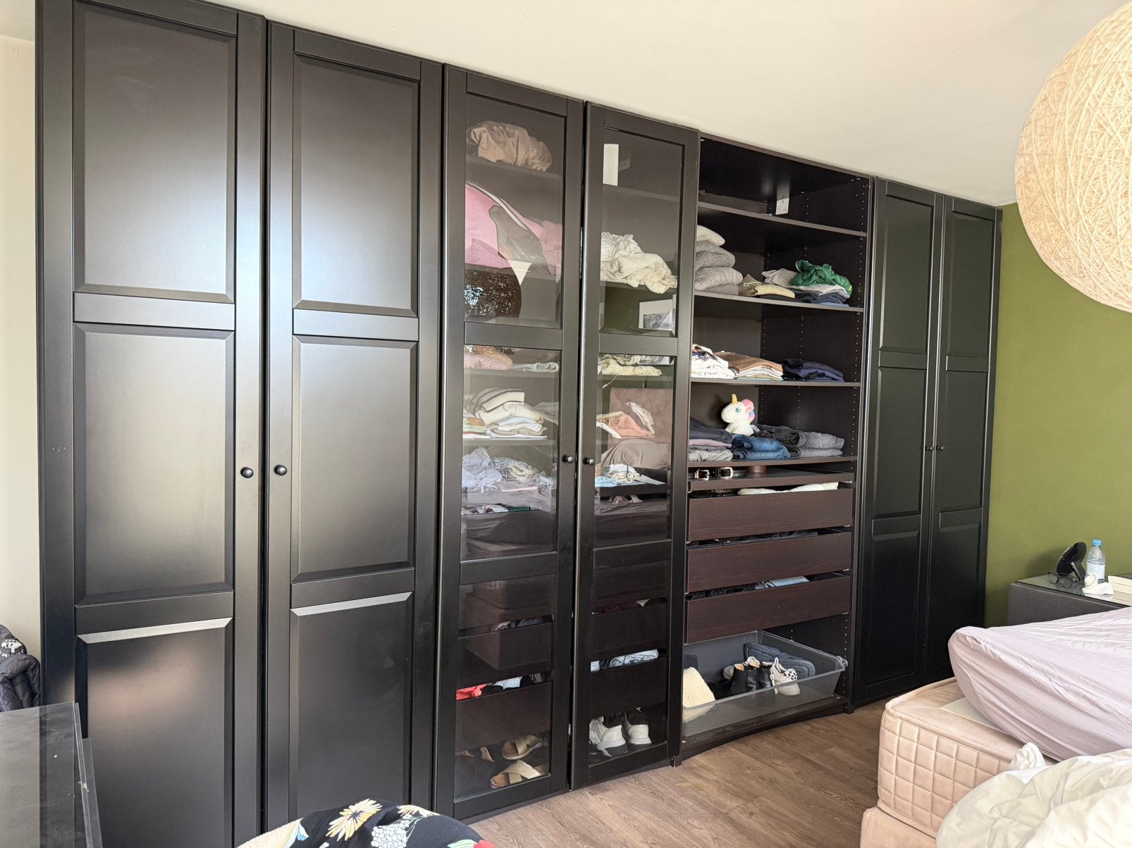 Zeer grote ikea pax kast te koop, Huis en Inrichting, Kasten | Kledingkasten, Ophalen of Verzenden, Zo goed als nieuw, 50 tot 75 cm