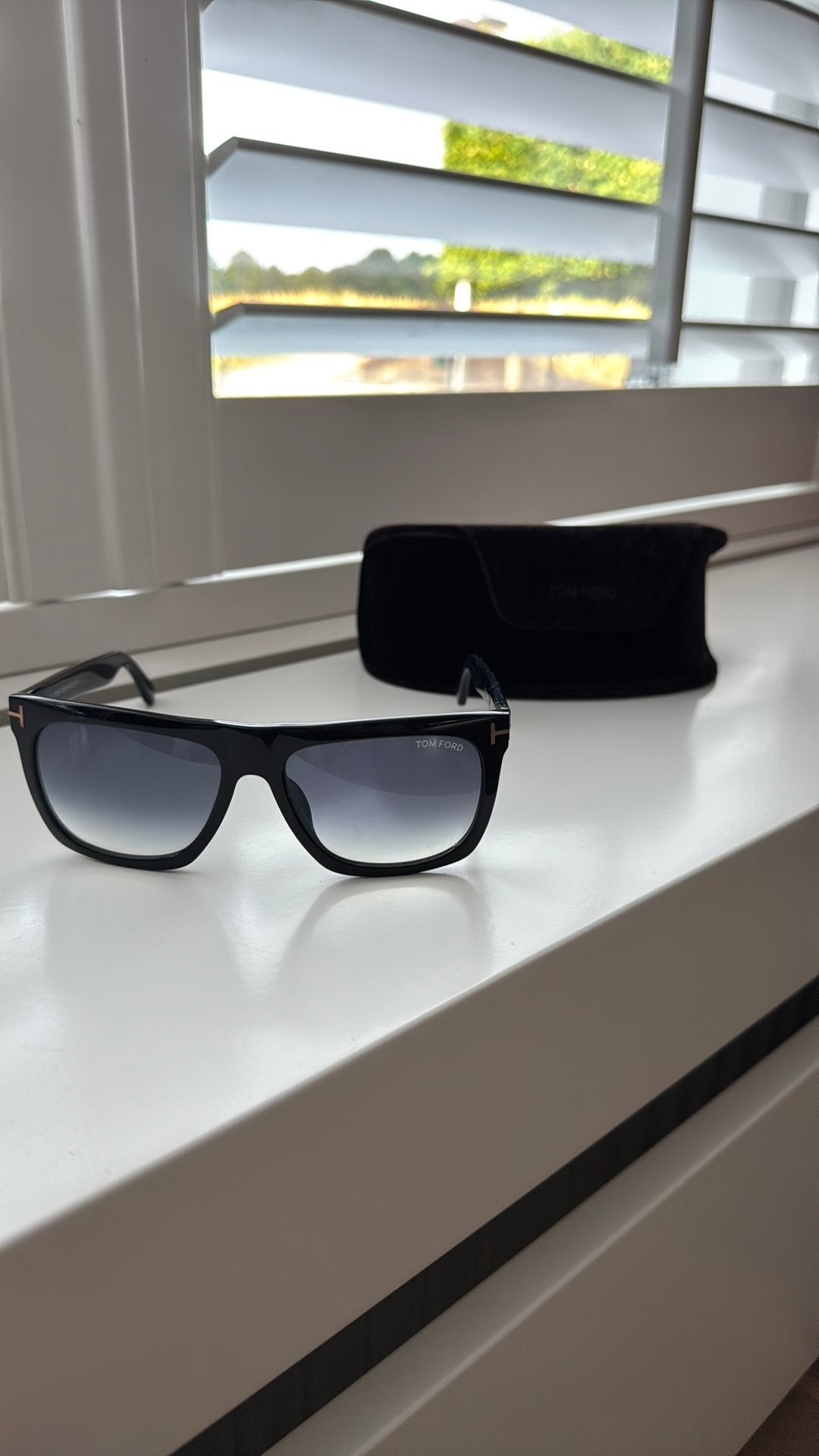 Tom Ford zonnebril, Overige merken, Zonnebril, Zwart, Ophalen of Verzenden