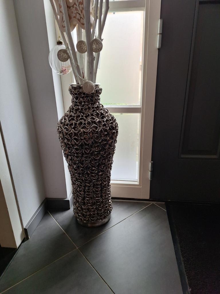Grote vaas, Huis en Inrichting, Woonaccessoires | Vazen, Ophalen, Overige kleuren, 50 tot 75 cm, Glas
