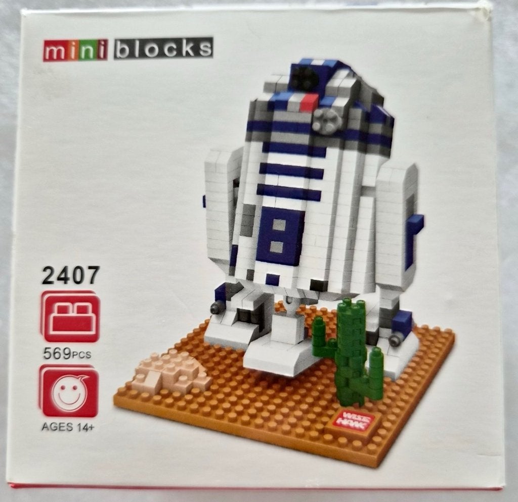 Wise Hawk Mini Blocks 2407 R2D2 - z.g.a.n., Ophalen of Verzenden, Zo goed als nieuw, Overige merken