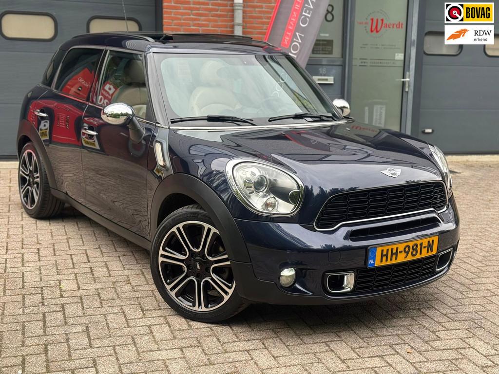 Mini Mini Countryman 1.6 Cooper S Pepper|Panorama|Luxe Uitvo, Euro 5, Gebruikt, 750 kg, Blauw