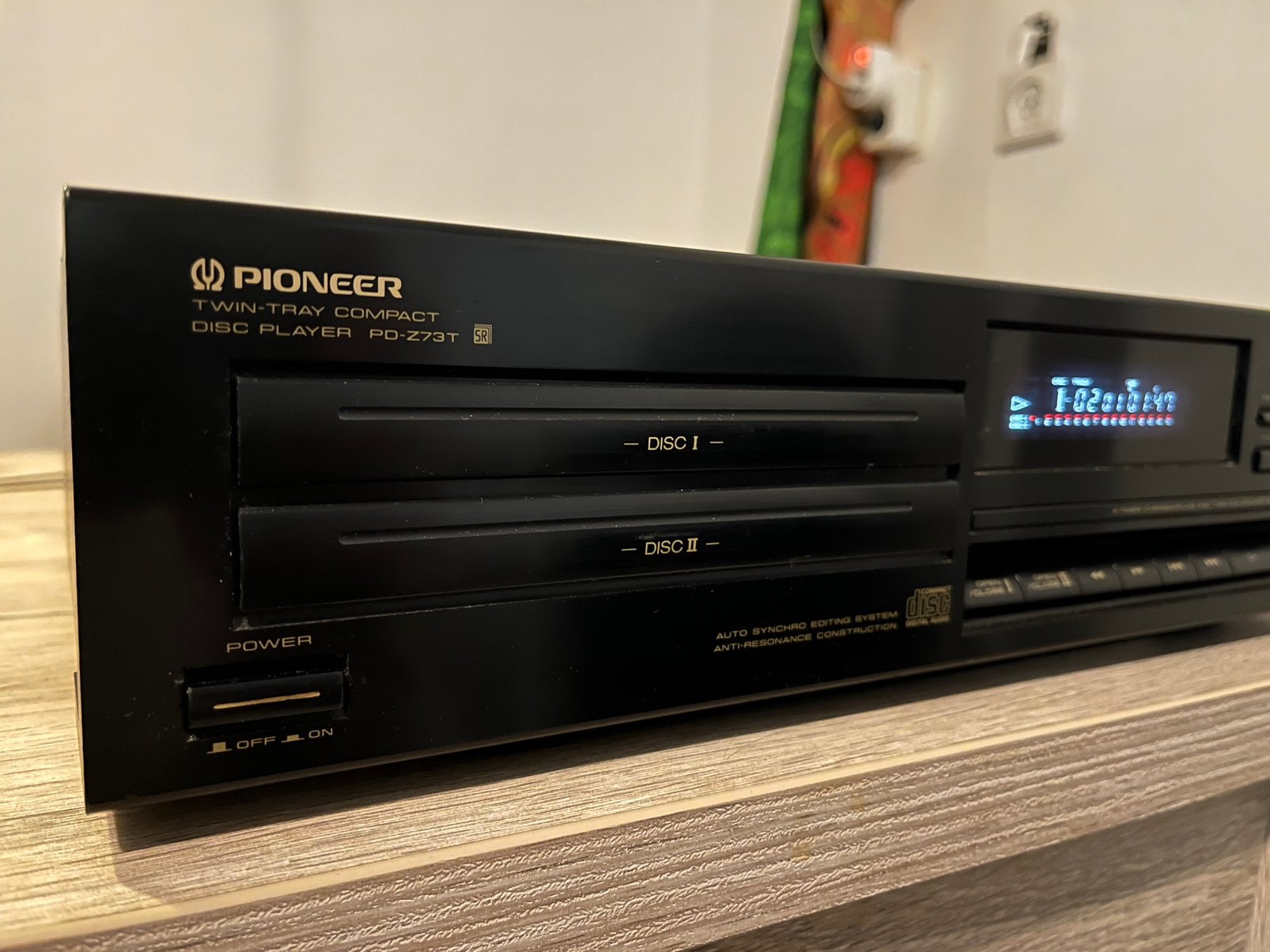 Pioneer PD-Z73T Vintage CD Speler (Made in Japan - 1990), Ophalen, Zo goed als nieuw, Pioneer