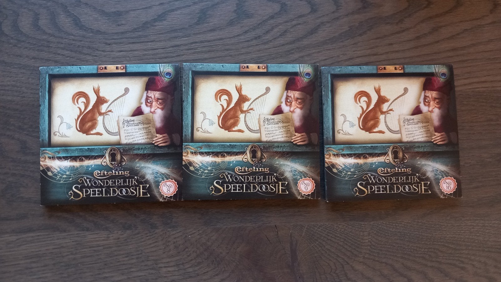3x CD Efteling Wonderlijk Speeldoosje, Verzamelen, Ophalen of Verzenden, Nieuw, Overige typen