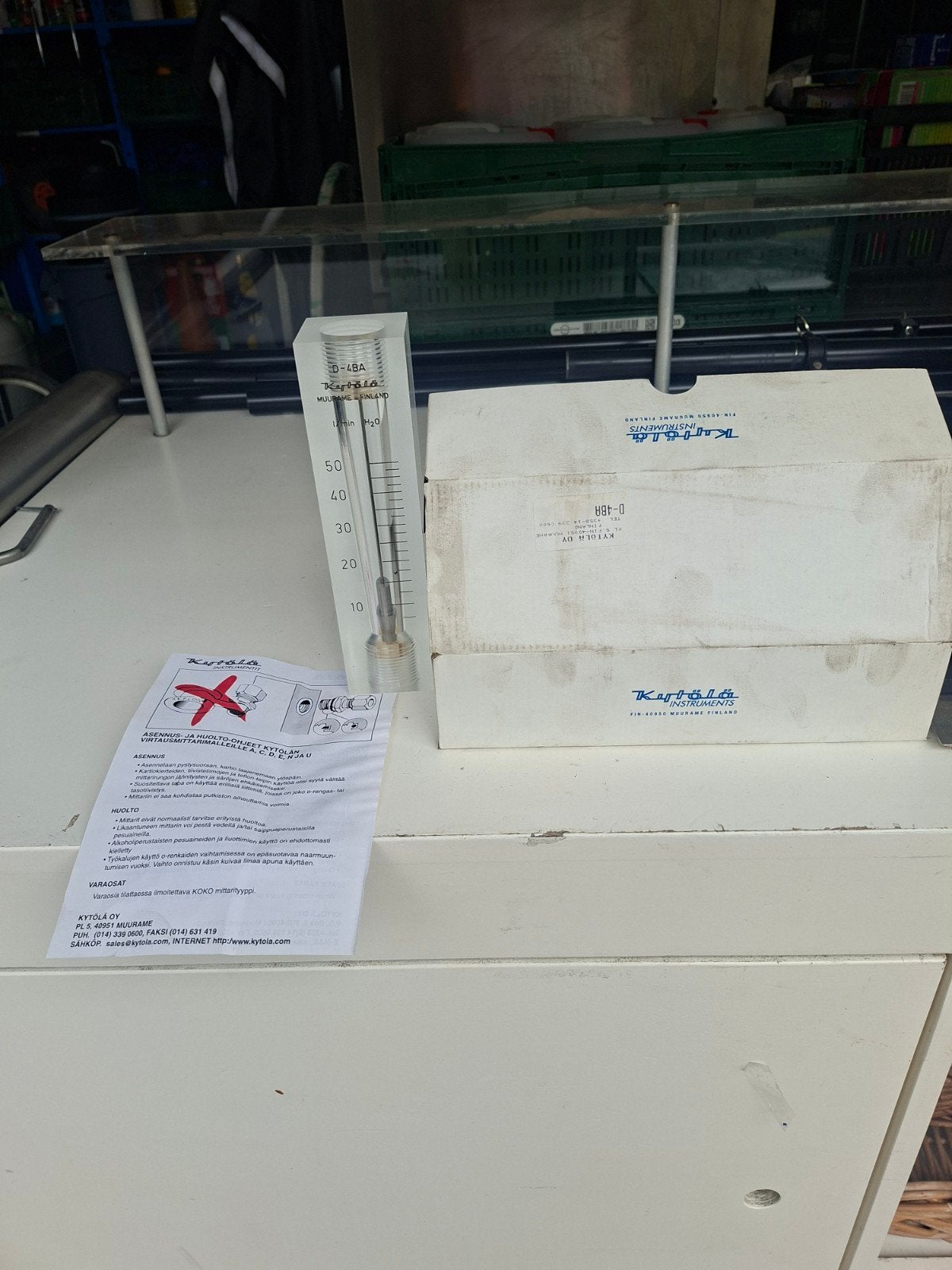 Kytola D-4BA Flowmeter - Nieuw in doos, Ophalen of Verzenden