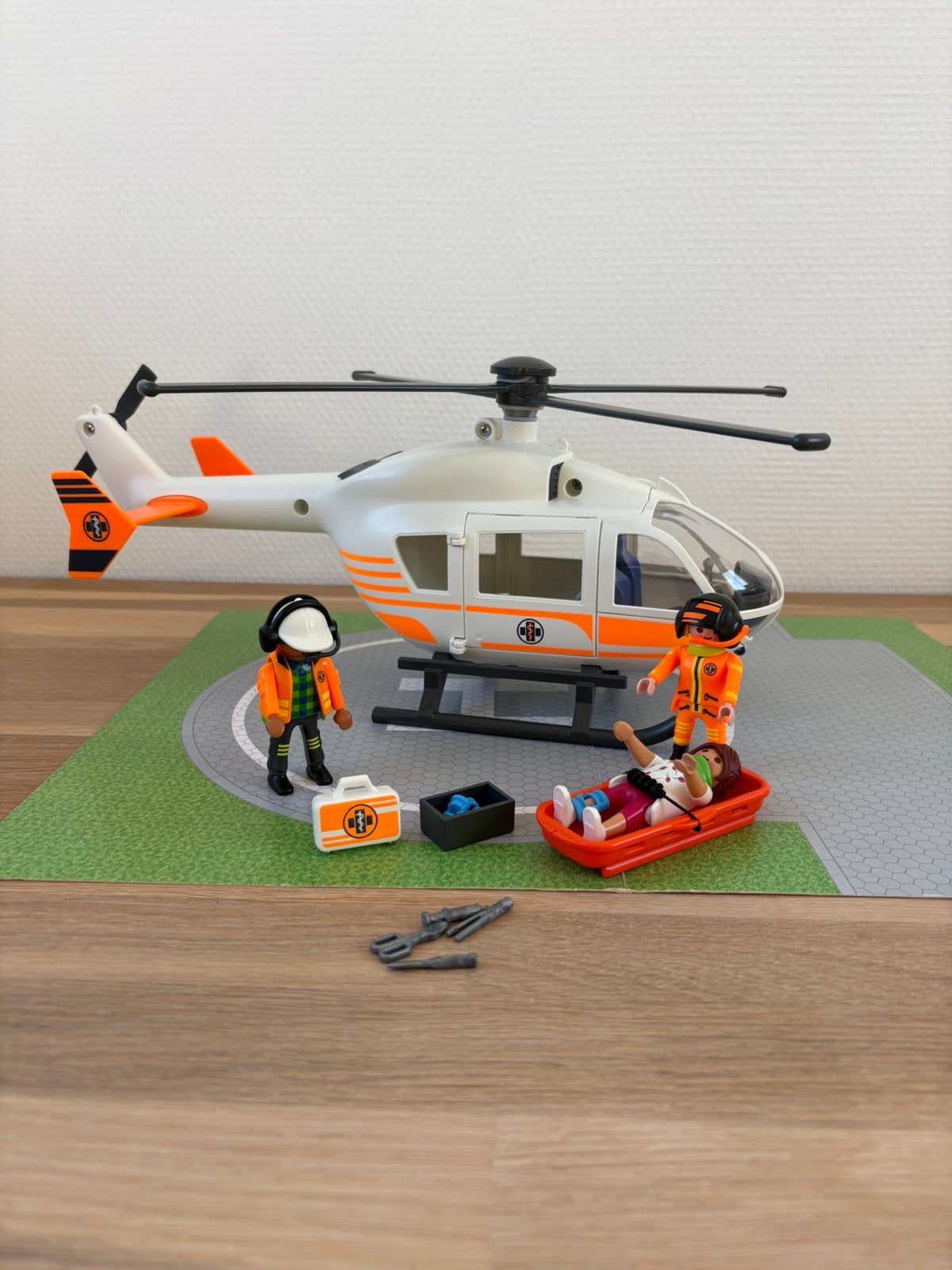 Playmobil, city life, traumahelikopter, 70048, compleet, Complete set, Ophalen of Verzenden, Zo goed als nieuw, City life