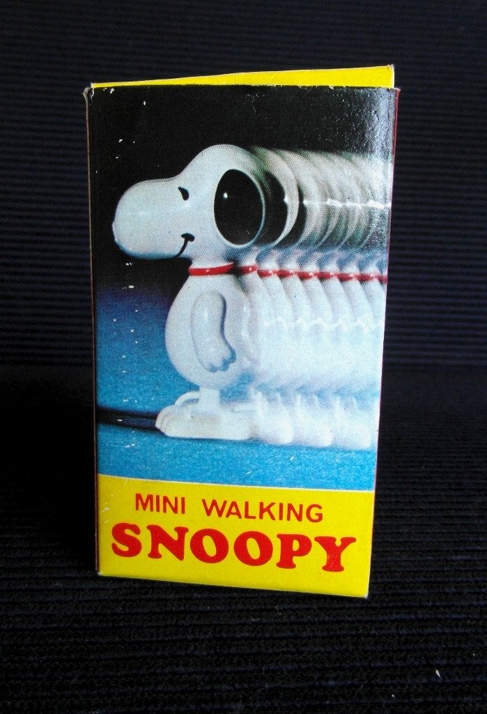 Snoopy opwind en knijp poppetjes, Verzamelen, Ophalen of Verzenden, Snoopy, Gebruikt, Beeldje of Figuurtje