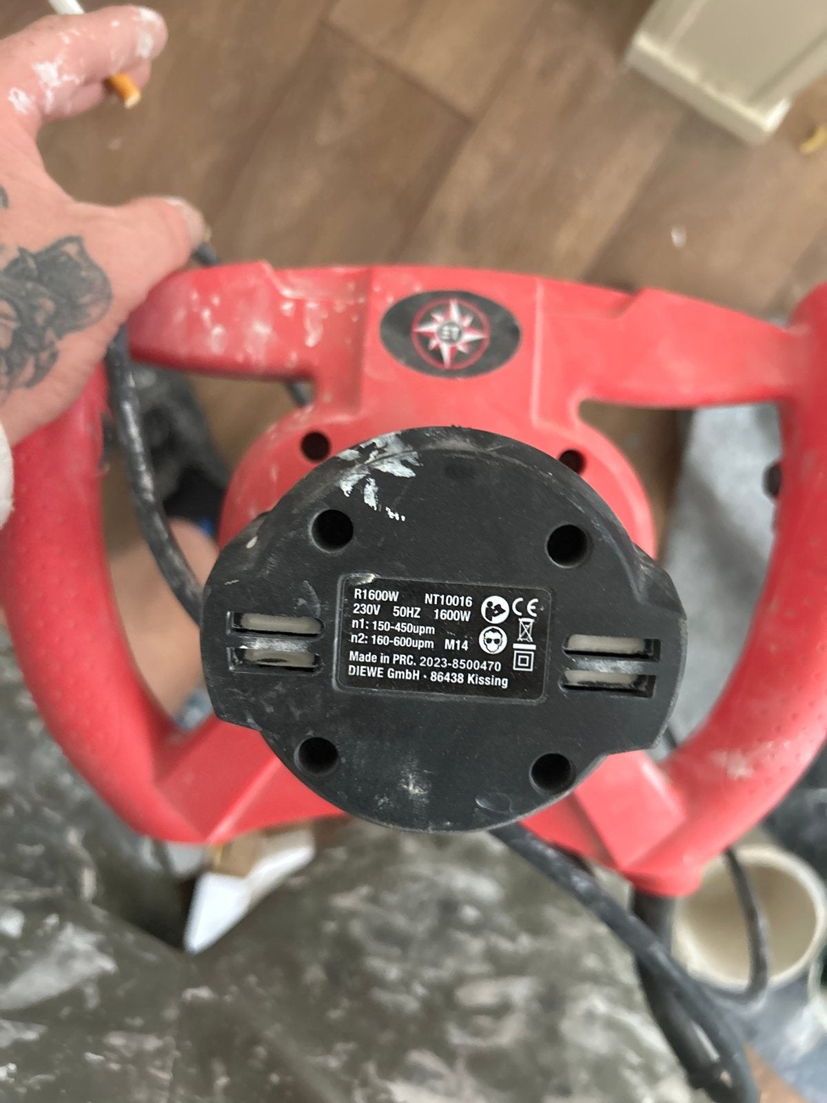 Diewe R1600W Betonmixer - Krachtige Mengmachine, Ophalen of Verzenden, Gebruikt