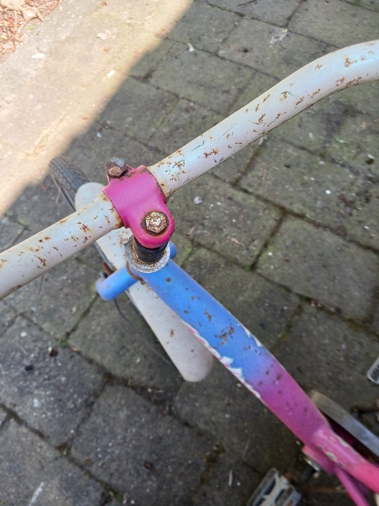 KINDERFIETS,  22 inch, zadelhoogte 63, Ophalen, Gebruikt, Cortina, Terugtraprem