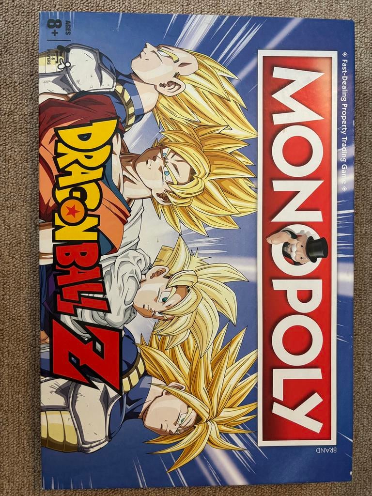 Dragon Ball Z Monopoly, Ophalen of Verzenden, Gebruikt