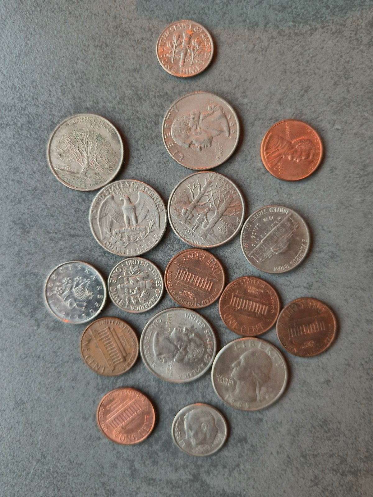 Amerikaanse munten/dollars, Ophalen of Verzenden, Buitenland, Munten