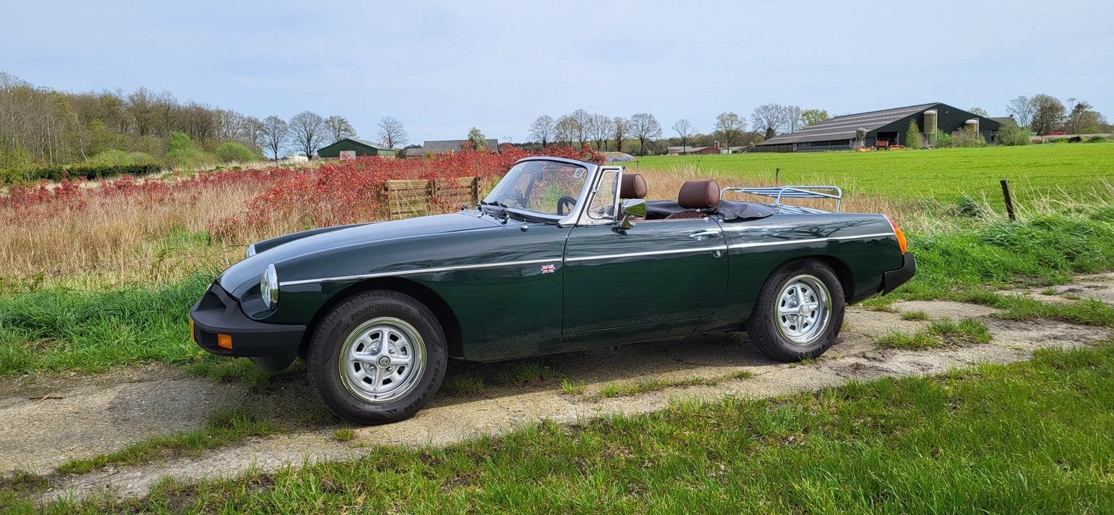 MGB 1.8 groen met overdrive, foto 6