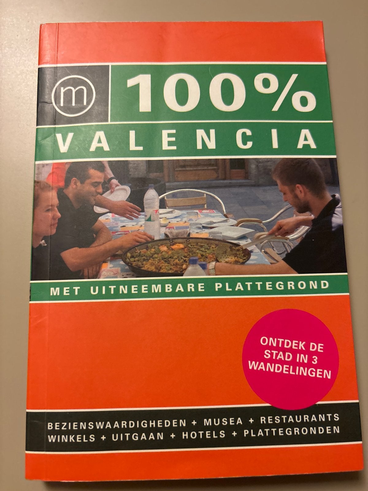 100% Valencia Reisgids met uitneembare plattegrond, Boeken, Reisgidsen, Overige merken, Budget, Europa, Ophalen of Verzenden