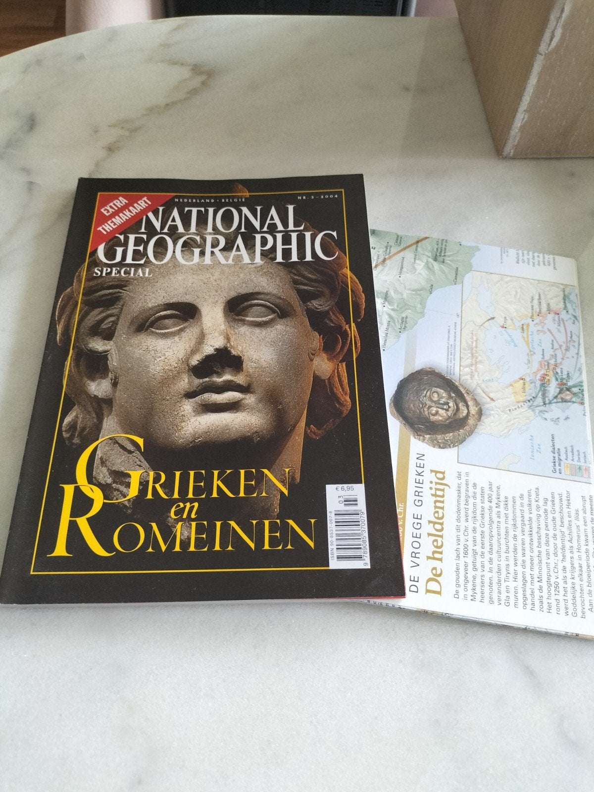 National Geographic Special: Grieken en Romeinen, Boeken, Ophalen of Verzenden, Zo goed als nieuw, Overige typen
