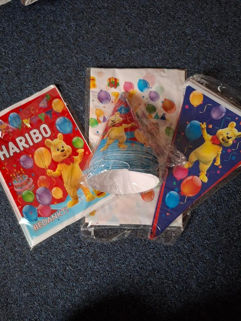 Feestartikelen Haribo Kinder verjaardag, Hobby en Vrije tijd, Verzenden