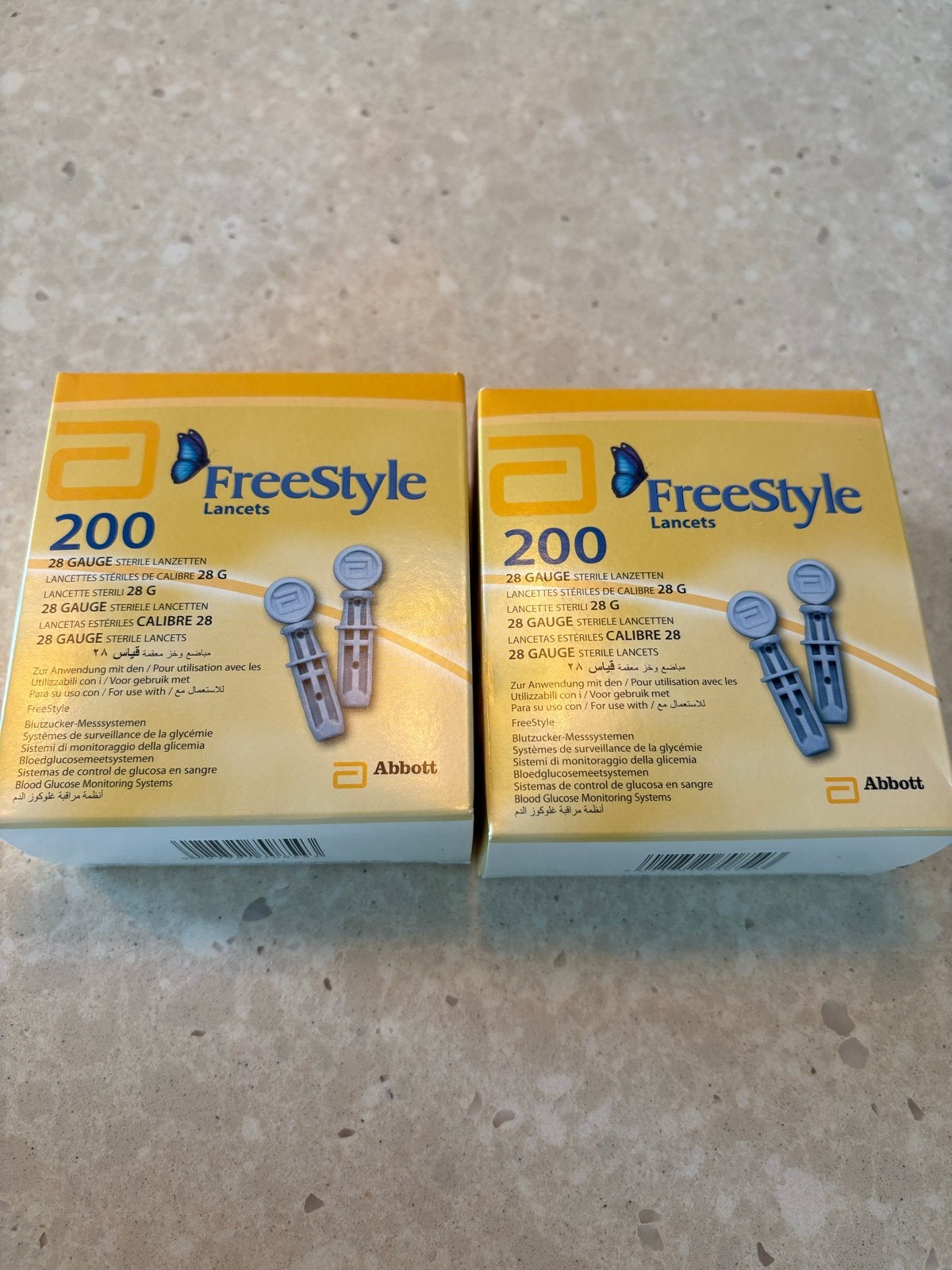 Freestyle Lancetten 28G - 2x200 stuks, Ophalen of Verzenden, Nieuw, Overige typen