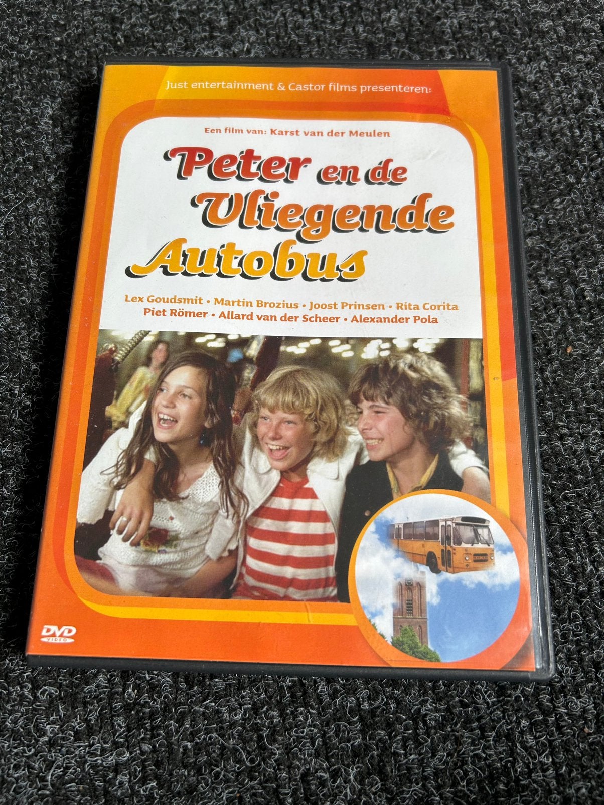 Peter en de vliegende autobus op dvd 1976, Cd's en Dvd's, Alle leeftijden, Ophalen of Verzenden, Gebruikt, Actie en Avontuur