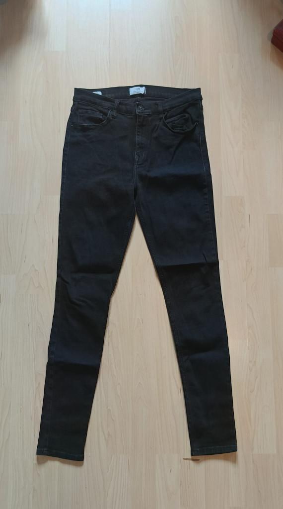 LTB dames broek jeans zwart high rise skinny W30 L32, Zwart, Ophalen of Verzenden, Zo goed als nieuw, LTB