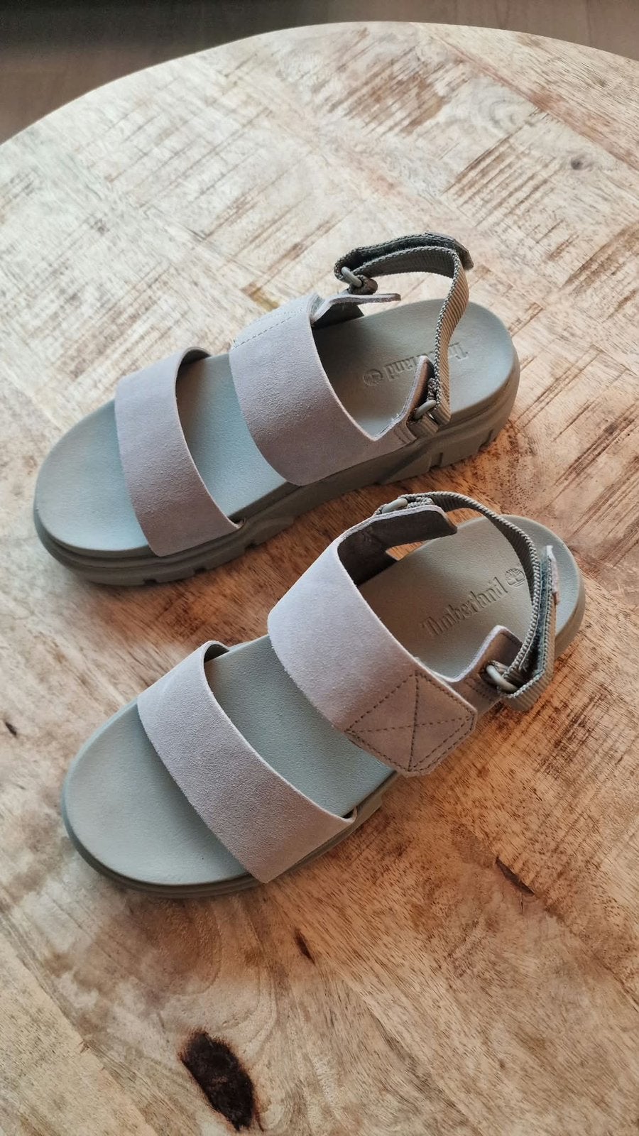 Timberland sandalen kleur kaki maat 38 Nieuw!!!, Ophalen, Nieuw