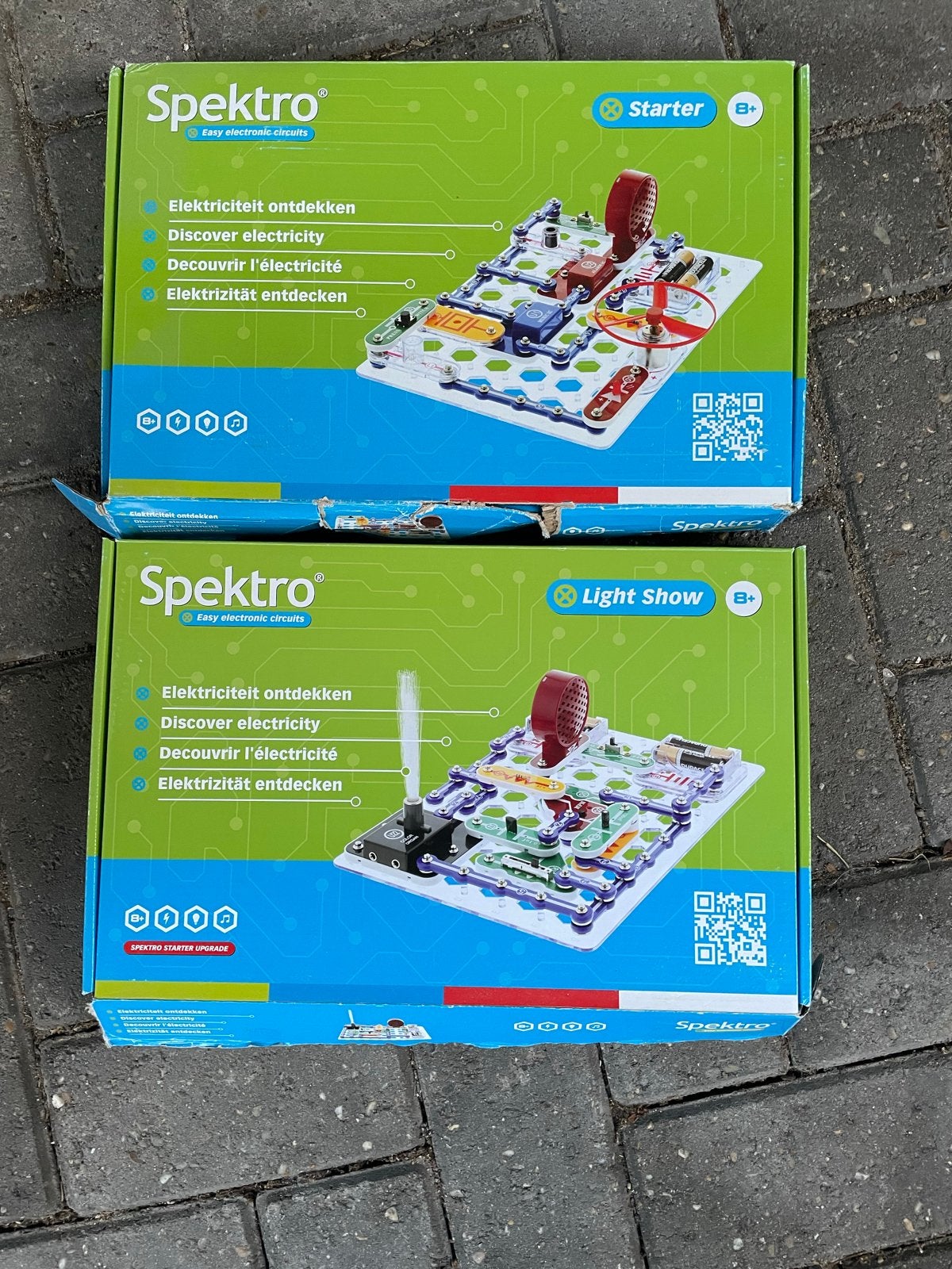 Spektro Starter & Light Show - Ontdek Elektriciteit, Verzenden, Zo goed als nieuw, Elektronica, Met licht