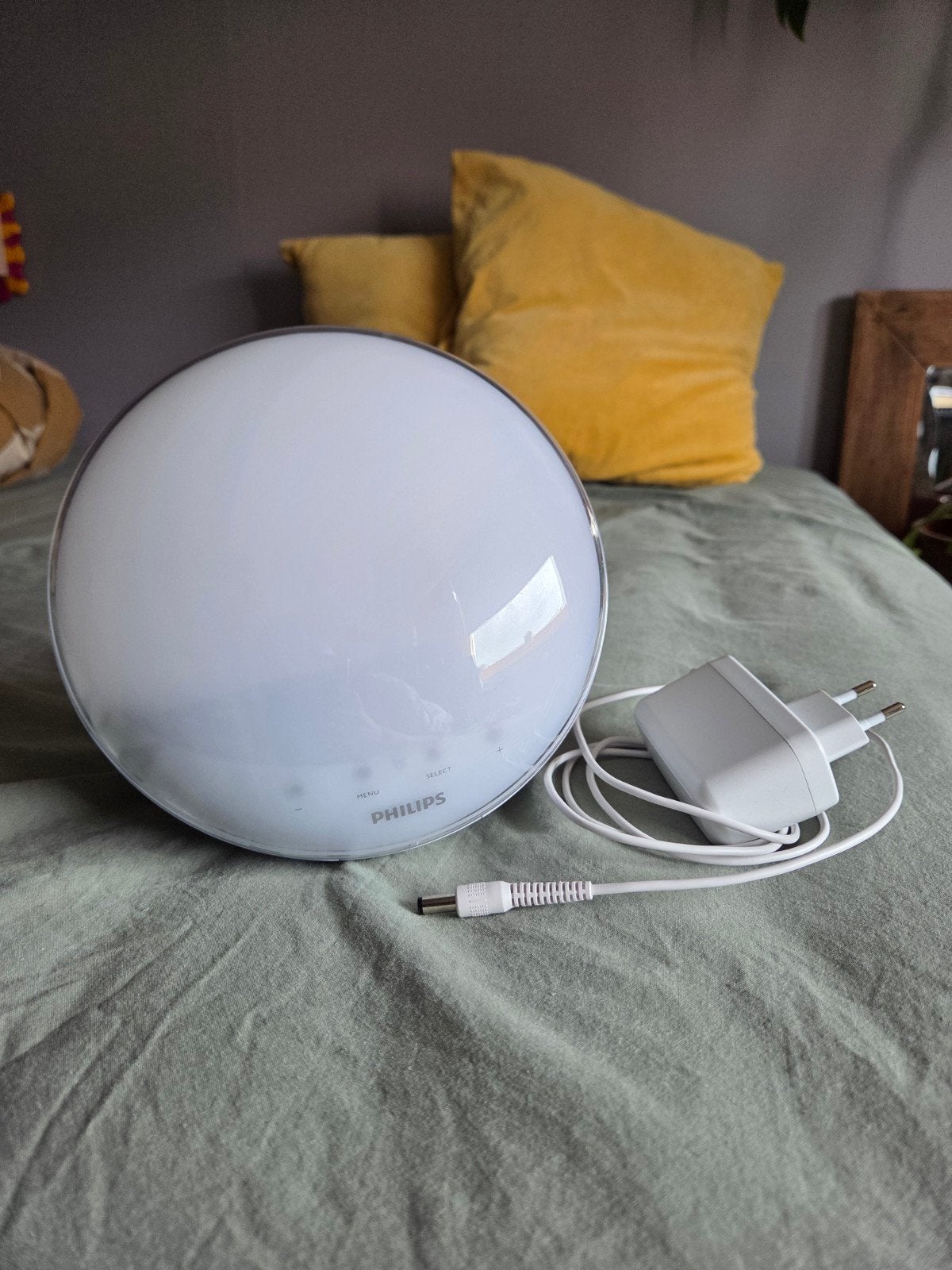 Philips wake-up light - HF3532, Witgoed en Apparatuur, Wekkers, Ophalen of Verzenden, Gebruikt, Digitaal