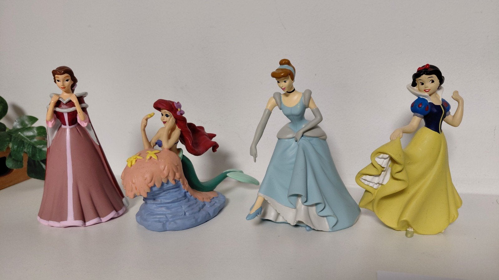 Disney beelden prinsessen set, Verzamelen, Ophalen of Verzenden, Zo goed als nieuw, Beeldje of Figuurtje