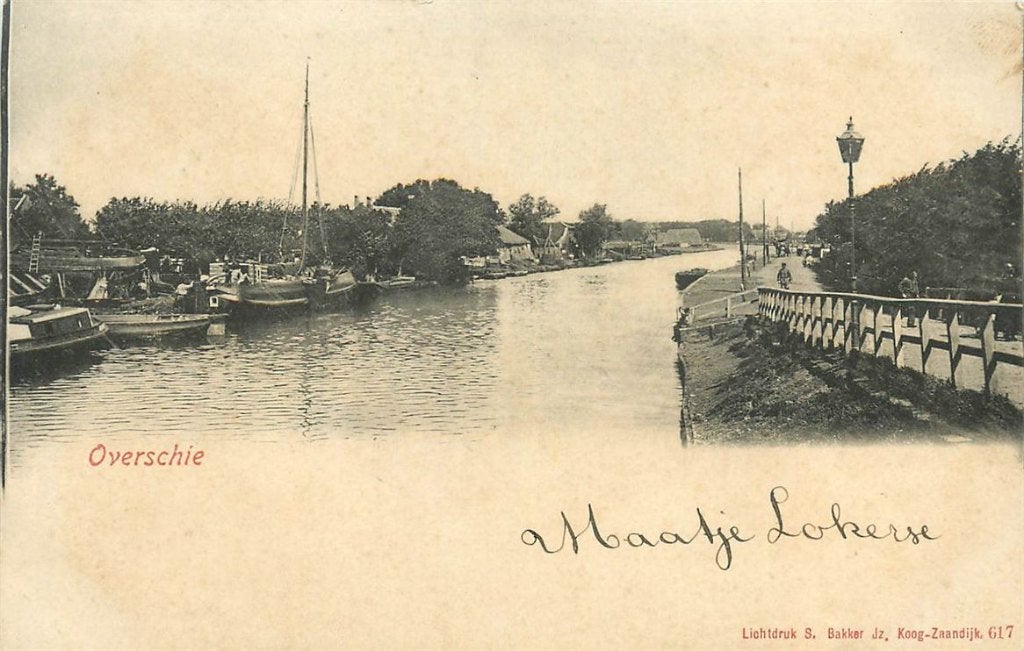 701-113-045 Rotterdam Overschie, Verzenden, Voor 1920, Zuid-Holland