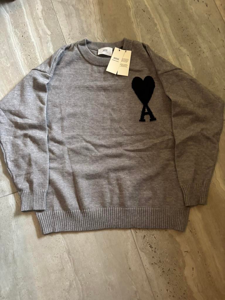 Ami Paris trui, Ophalen of Verzenden, Nieuw, Maat 48/50 (M), Grijs