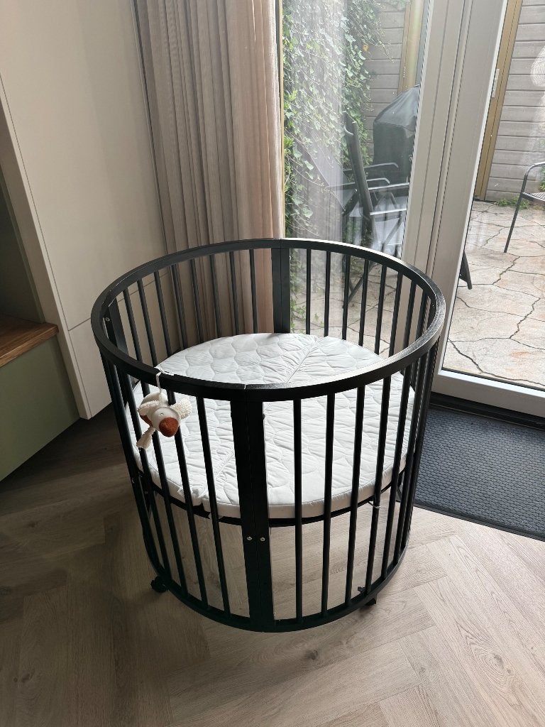 Buxibo Baby Box rond, Kinderen en Baby's, Ophalen, Zo goed als nieuw, Rond, In hoogte verstelbaar