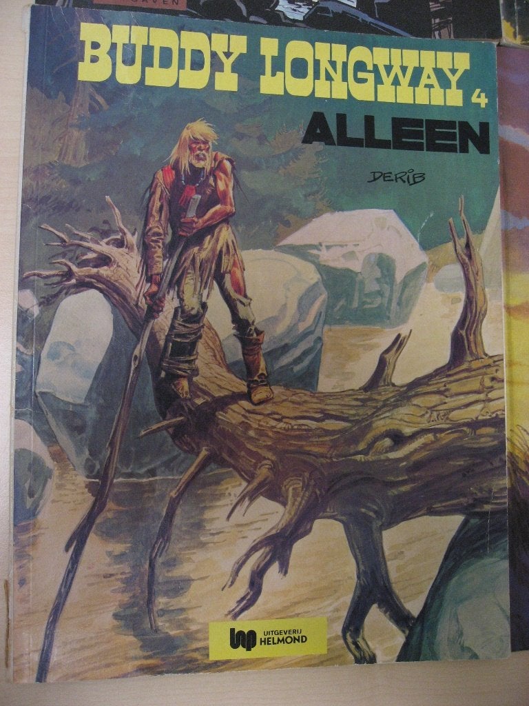 Buddy Longway. Alleen. 1978., Eén stripboek, Ophalen of Verzenden, Gelezen