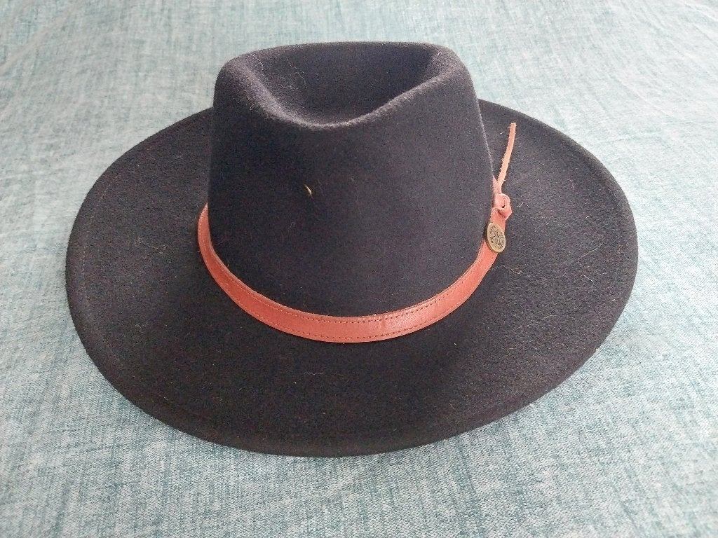 BC Hats Australia wollen hoed maat M (57) NIEUW, BC Hats Australia, Hoed, Nieuw, Ophalen of Verzenden