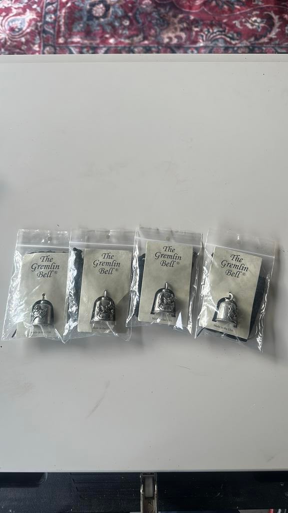 Gremlings belletjes - lady rider, Ophalen of Verzenden, Zo goed als nieuw, Zilver